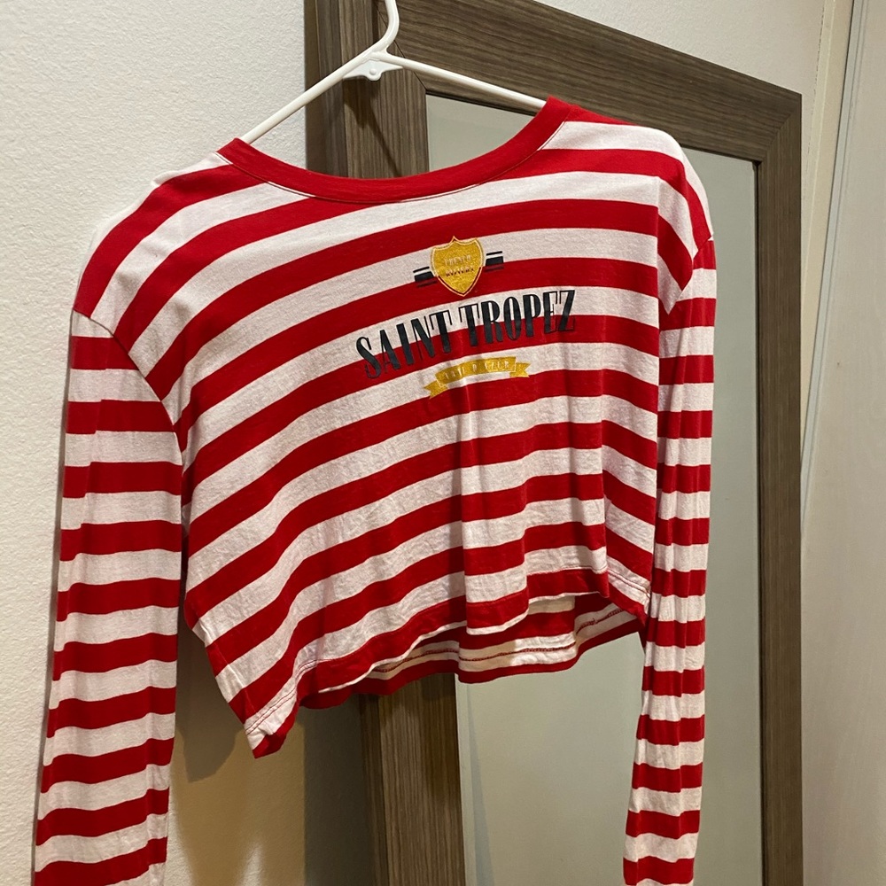 Long Sleeve Crop Top